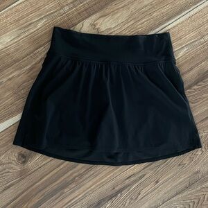 all in motion Black Athletic Skort with Integrated Brief